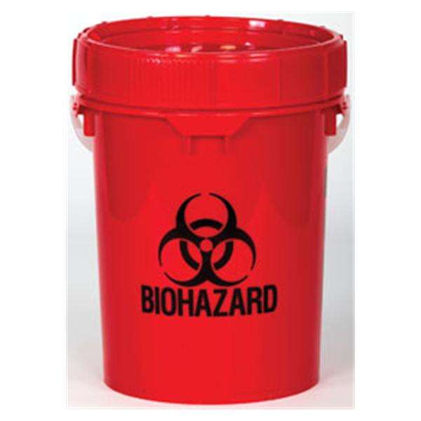 Mailer System Sharps Plastic 5gal Red Each